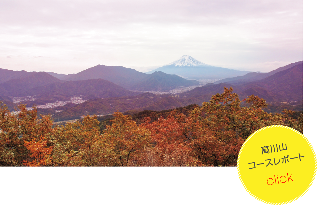 高川山コースレポート